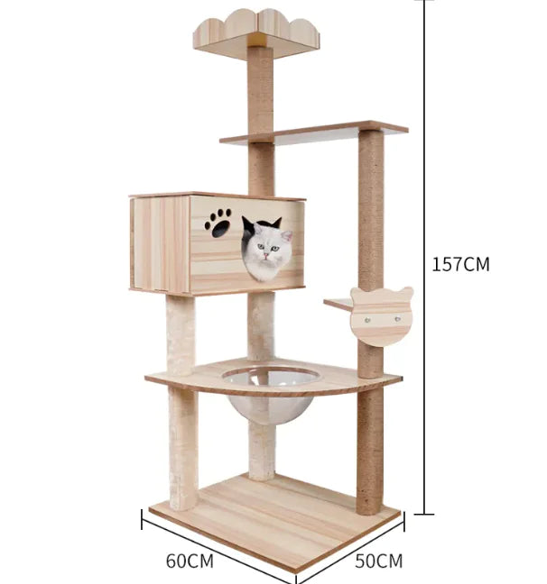 Space Capsule Cat Tree