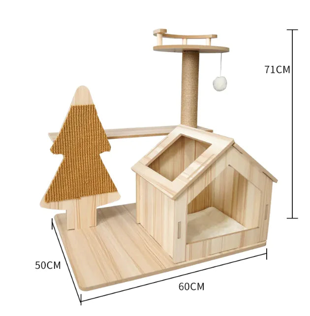 Space Capsule Cat Tree