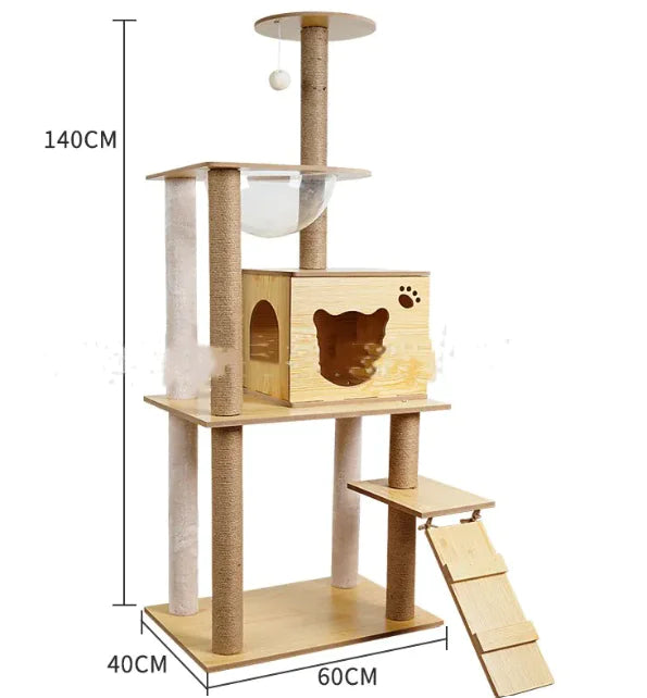 Space Capsule Cat Tree
