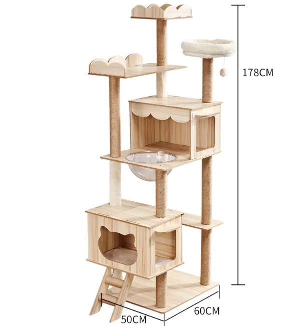 Space Capsule Cat Tree