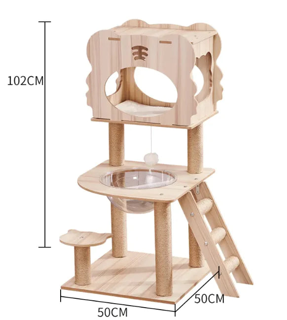 Space Capsule Cat Tree