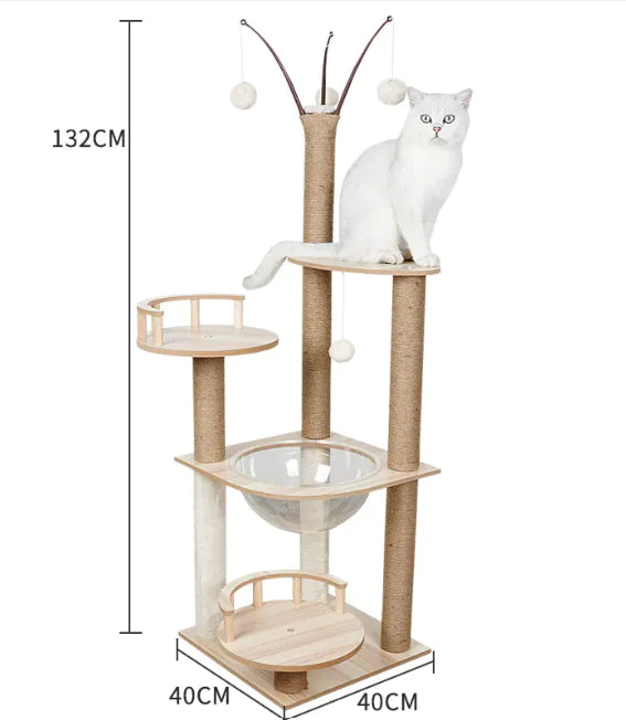 Space Capsule Cat Tree