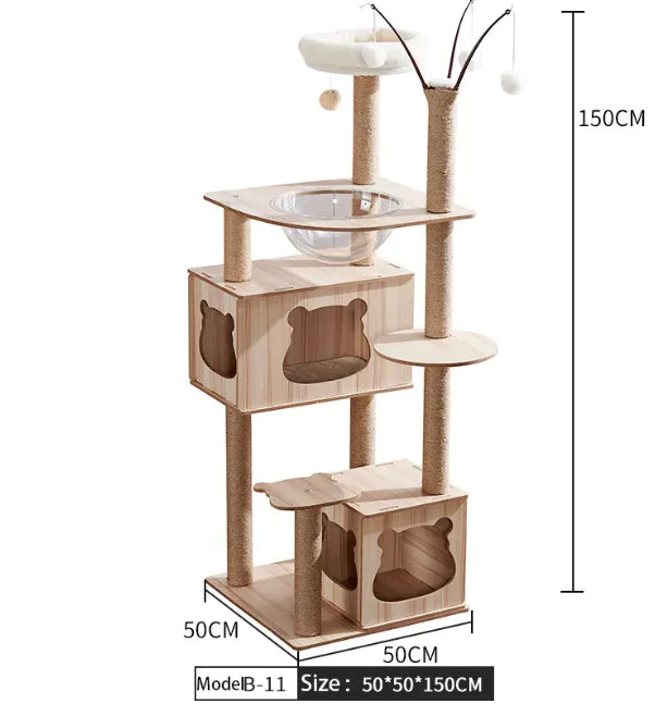 Space Capsule Cat Tree